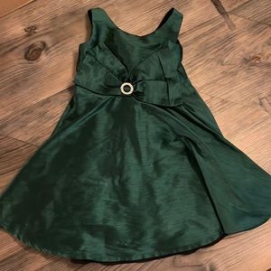 Little Loaves & Fishes Emerald Green Holiday dress